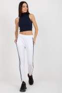 Spodnie Dresowe Model LO-DR-LK-238.09 White - Rue Paris Rue Paris Spodnie Dresowe Model LO-DR-LK-238.09 White - Rue Paris Rue Paris