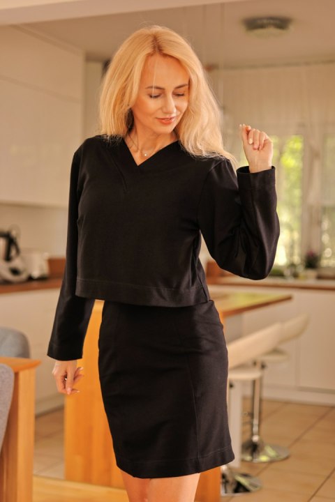 Sukienka Komplet Model Dallas Black - Mirale Mirale Sukienka Komplet Model Dallas Black - Mirale Mirale