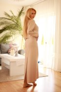 Sukienka Komplet Model Irving Beige - Mirale Mirale Sukienka Komplet Model Irving Beige - Mirale Mirale