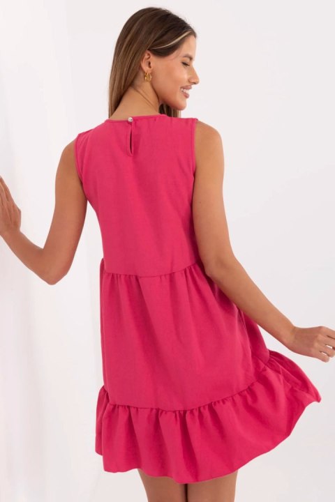 Sukienka Model WN-SK-701.81 Fuksjs - Rue Paris Rue Paris Sukienka Model WN-SK-701.81 Fuksjs - Rue Paris Rue Paris