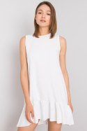 Sukienka Model WN-SK-701.81 White - Rue Paris Rue Paris Sukienka Model WN-SK-701.81 White - Rue Paris Rue Paris