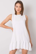 Sukienka Model WN-SK-701.81 White - Rue Paris Rue Paris Sukienka Model WN-SK-701.81 White - Rue Paris Rue Paris