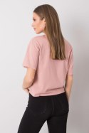 T-shirt Damski Model 157-TS-0086.60P Dark Pink - Rue Paris Rue Paris T-shirt Damski Model 157-TS-0086.60P Dark Pink - Rue Paris Rue Paris