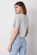 Tshirt Damski Model 157-TS-0086.59P Grey - Rue Paris Rue Paris Tshirt Damski Model 157-TS-0086.59P Grey - Rue Paris Rue Paris