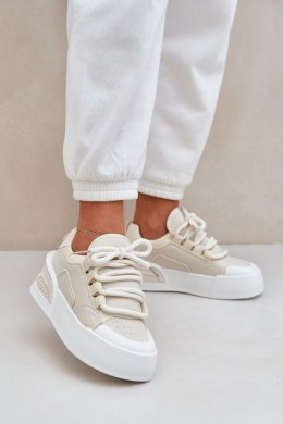Buty Sportowe Model Laloma LA296P Beige - Step in style Step in style