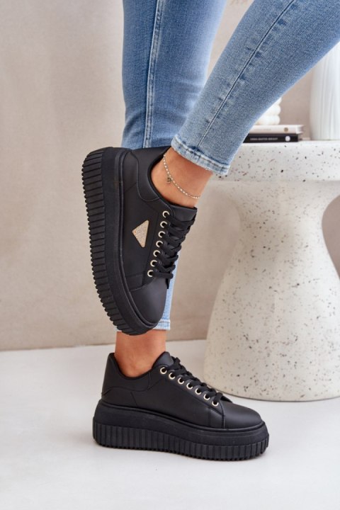 Buty Sportowe Model Vallexia LA297P Black - Step in style Step in style Buty Sportowe Model Vallexia LA297P Black - Step in style Step in style