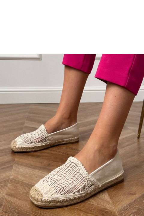 Espadryle Model Plevis CZ-3 Beige - PRIMO PRIMO Espadryle Model Plevis CZ-3 Beige - PRIMO PRIMO