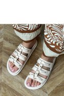 Sandał Klapki Model Elenois ST-3 Beige - PRIMO PRIMO