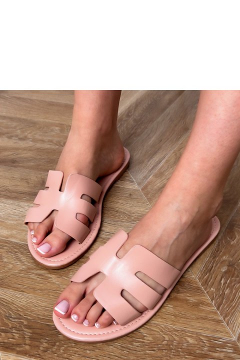Sandał Klapki Model Ragos DM465 Pink - PRIMO PRIMO Sandał Klapki Model Ragos DM465 Pink - PRIMO PRIMO