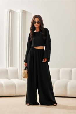 Spodnie Damskie Model Lara CZA SPD0046 Black - Roco Fashion Roco Fashion