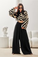 Spodnie Damskie Model Lara CZA SPD0046 Black - Roco Fashion Roco Fashion Spodnie Damskie Model Lara CZA SPD0046 Black - Roco Fashion Roco Fashion