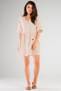 Sukienka Model M258 Beige - Infinite You Infinite You Sukienka Model M258 Beige - Infinite You Infinite You