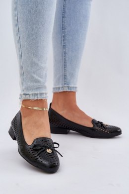 Baleriny Model Amepitrea ASA222-11 Black - Step in style Step in style