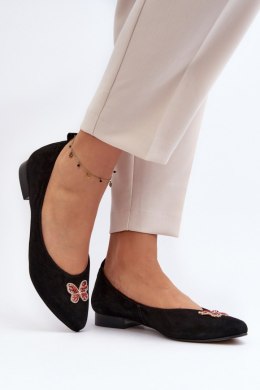 Baleriny Model Zazoo 2887/002 Black - Step in style Step in style