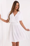 Sukienka Model MI-SK-92160.00 White - Italy Moda Italy Moda Sukienka Model MI-SK-92160.00 White - Italy Moda Italy Moda
