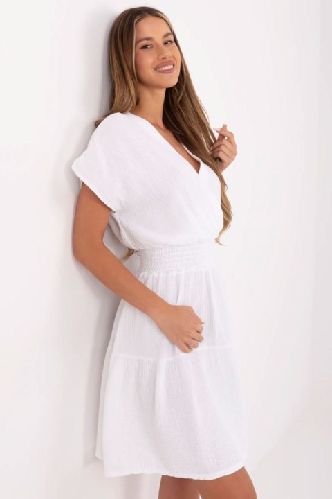 Sukienka Model MI-SK-92160.00 White - Italy Moda Italy Moda Sukienka Model MI-SK-92160.00 White - Italy Moda Italy Moda