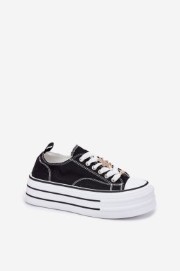 Trampki Model Fiorina 890-4A Black - Step in style Step in style