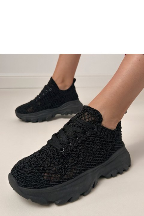 Buty Sportowe Model Brokes SF-69 Black - PRIMO PRIMO Buty Sportowe Model Brokes SF-69 Black - PRIMO PRIMO