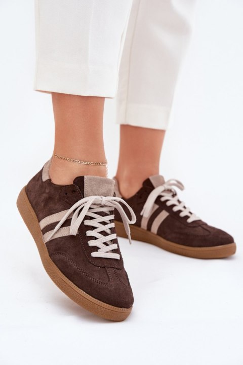 Buty Sportowe Model Zazoo N1068 Czekolada - Step in style Step in style Buty Sportowe Model Zazoo N1068 Czekolada - Step in style Step in style