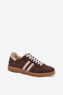Buty Sportowe Model Zazoo N1068 Czekolada - Step in style Step in style Buty Sportowe Model Zazoo N1068 Czekolada - Step in style Step in style