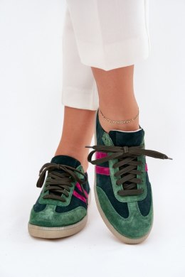 Buty Sportowe Model Zazoo N1068 Dark Green - Step in style Step in style