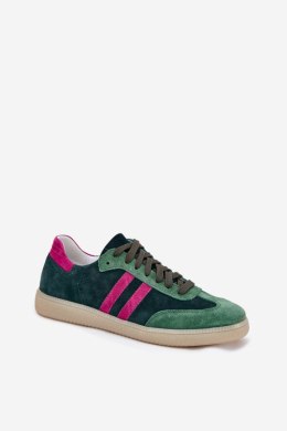 Buty Sportowe Model Zazoo N1068 Dark Green - Step in style Step in style