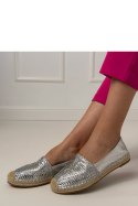 Espadryle Model Zelvira CZ-5 Silver - PRIMO PRIMO Espadryle Model Zelvira CZ-5 Silver - PRIMO PRIMO