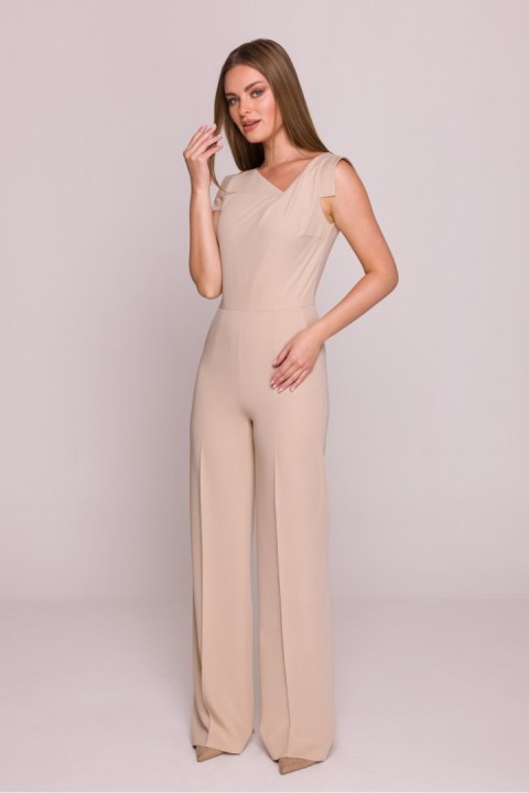 Kombinezon Model S407 Beige - Stylove Stylove Kombinezon Model S407 Beige - Stylove Stylove