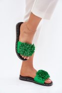Sandał Klapki Model Cellanen M360 Green - Step in style Step in style Sandał Klapki Model Cellanen M360 Green - Step in style Step in style