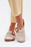 Sandał Klapki Model Inblu TF000001 Beige - Step in style Step in style