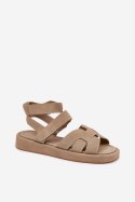 Sandały Model Uvissa NN617 Khaki - Step in style Step in style Sandały Model Uvissa NN617 Khaki - Step in style Step in style