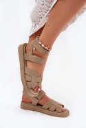 Sandały Model Uvissa NN617 Khaki - Step in style Step in style Sandały Model Uvissa NN617 Khaki - Step in style Step in style