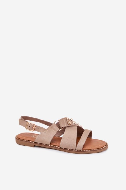 Sandały Model Zanira LX9616 Beige - Step in style Step in style Sandały Model Zanira LX9616 Beige - Step in style Step in style