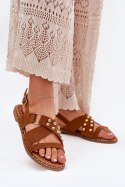 Sandały Model Zanira LX9616 Camel - Step in style Step in style Sandały Model Zanira LX9616 Camel - Step in style Step in style