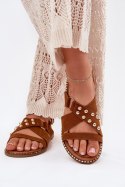 Sandały Model Zanira LX9616 Camel - Step in style Step in style Sandały Model Zanira LX9616 Camel - Step in style Step in style