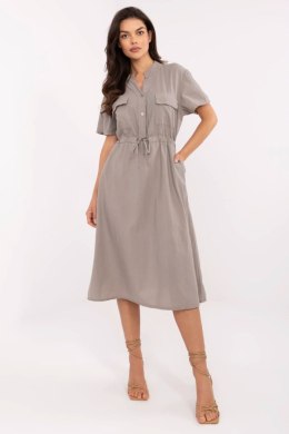 Sukienka Model MI-SK-109898.68 Dark Beige - Italy Moda Italy Moda