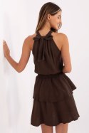 Sukienka Model MI-SK-920166.71P Dark Brown - Italy Moda Italy Moda