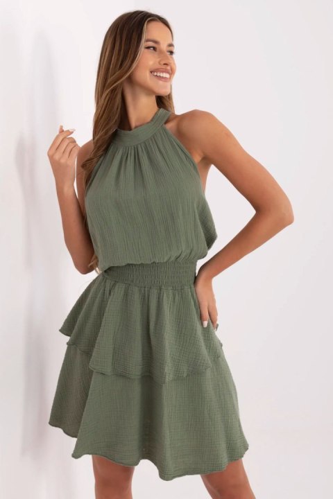 Sukienka Model MI-SK-92166.71P Khaki - Italy Moda Italy Moda