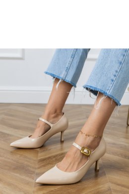 Szpilki Model Helli QQ401 Beige - PRIMO PRIMO