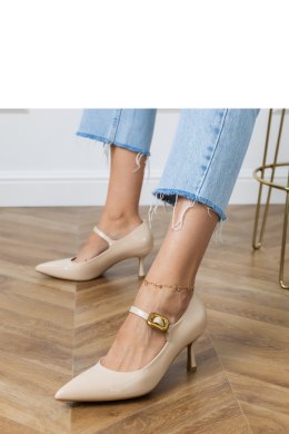 Szpilki Model Helli QQ401 Beige - PRIMO PRIMO