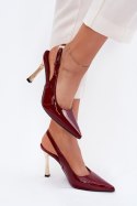 Szpilki Model Rivori LE116P Bordo - Step in style Step in style Szpilki Model Rivori LE116P Bordo - Step in style Step in style