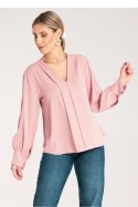 Bluzka Model M1135 Pink - Figl Figl Bluzka Model M1135 Pink - Figl Figl