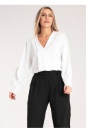 Bluzka Model M1135 White - Figl Figl Bluzka Model M1135 White - Figl Figl
