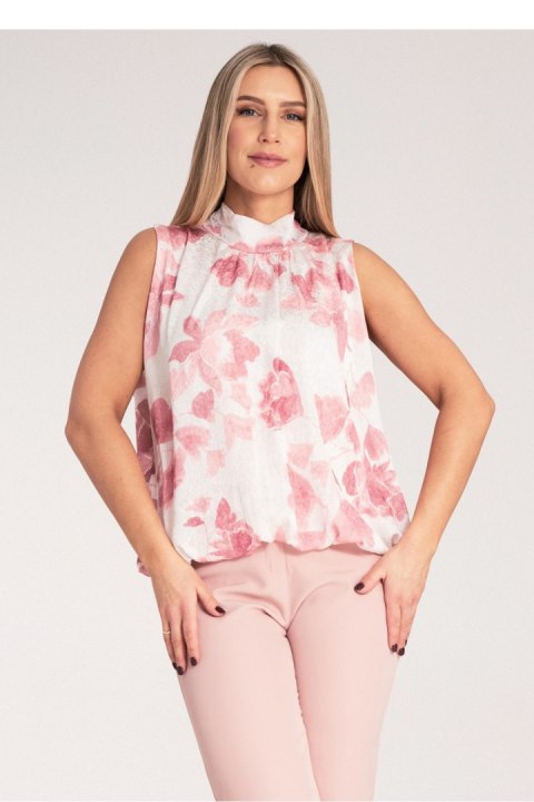 Bluzka Model M1143 Pink - Figl Figl Bluzka Model M1143 Pink - Figl Figl