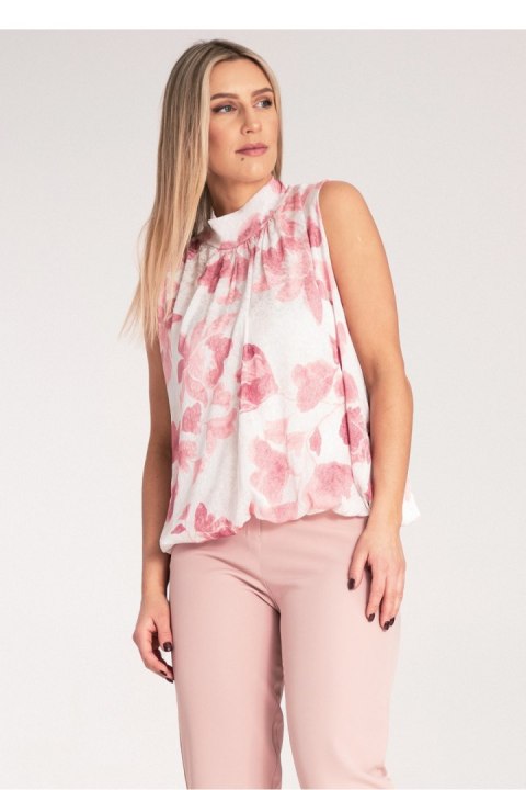 Bluzka Model M1143 Pink - Figl Figl Bluzka Model M1143 Pink - Figl Figl