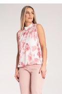 Bluzka Model M1143 Pink - Figl Figl Bluzka Model M1143 Pink - Figl Figl