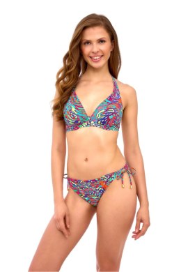 Kostium dwuczęściowy Biustonosz Bralet Kąpielowy Model Coral Multicolor - Lupo Line Lupo Line