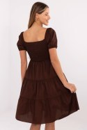 Sukienka Model MI-SK-A2561.89 Dark Brown - Italy Moda Italy Moda