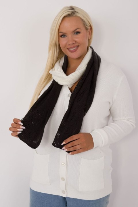 Szalik Model AT-SZ-602.61 Ecru - AT AT Szalik Model AT-SZ-602.61 Ecru - AT AT