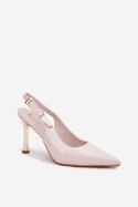 Szpilki Model Rivori LE116P Light Beige - Step in style Step in style Szpilki Model Rivori LE116P Light Beige - Step in style Step in style